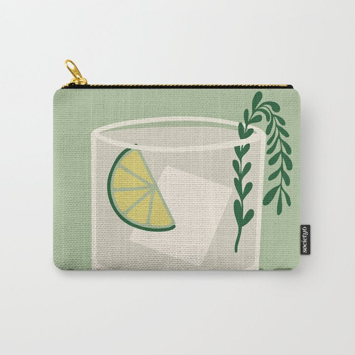 Gin & Tonic Cocktail Carry All Pouch Gallery Image 1