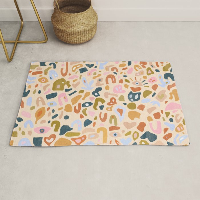Abstract Paper Cuts Rug Gallery Image 1