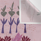 Artichoke thief at sunrise Wall Tapestry Gallery Image 3