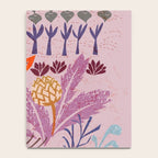 Artichoke thief at sunrise Notebook Gallery Image 4