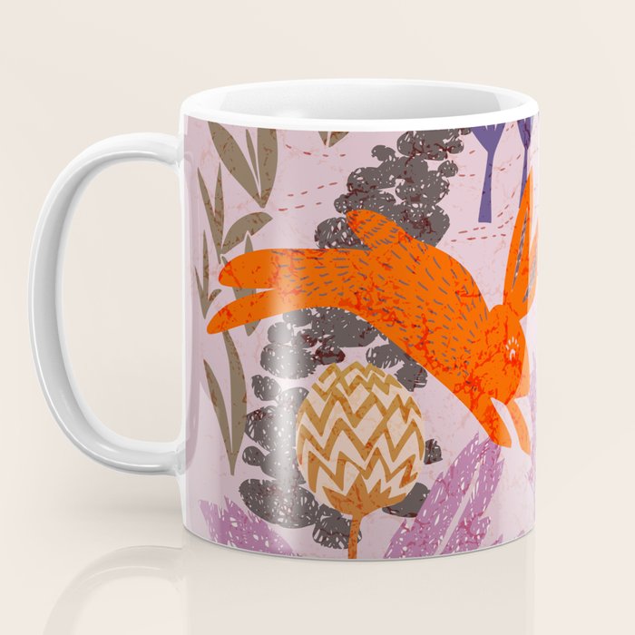 Artichoke thief at sunrise Coffee Mug Gallery Image 3