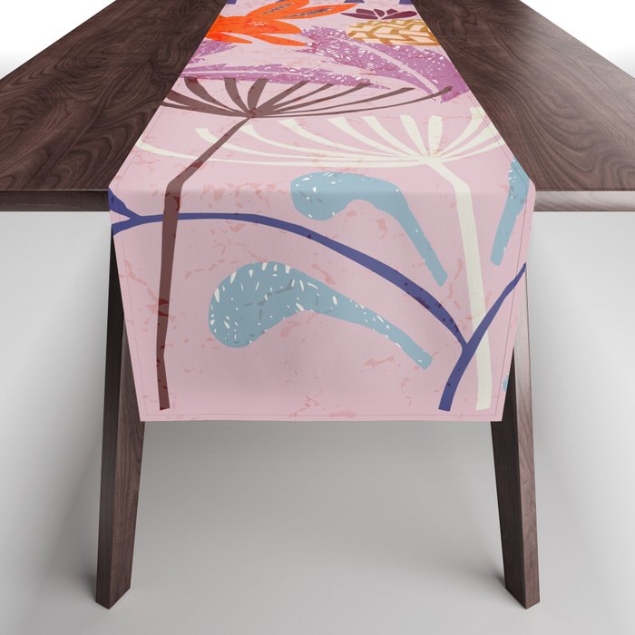 Artichoke thief at sunrise Table Runner Gallery Image 1