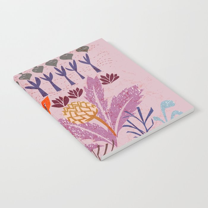 Artichoke thief at sunrise Notebook Gallery Image 2