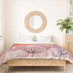 Artichoke thief at sunrise Duvet Cover Gallery Image 3