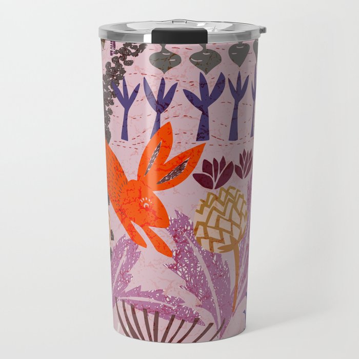 Artichoke thief at sunrise Travel Mug Gallery Image 1