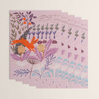 Artichoke thief at sunrise Wrapping Paper Gallery Image 3