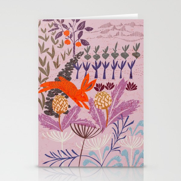 Artichoke thief at sunrise Stationery Card Gallery Image 2