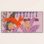 Artichoke thief at sunrise Desk Mat Gallery Image 3