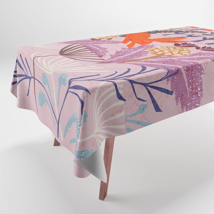 Artichoke thief at sunrise Tablecloth Gallery Image 1