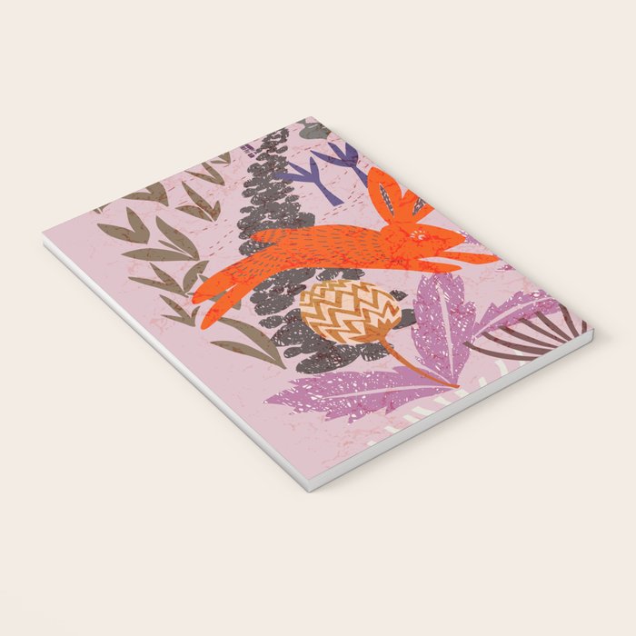 Artichoke thief at sunrise Notebook Gallery Image 3