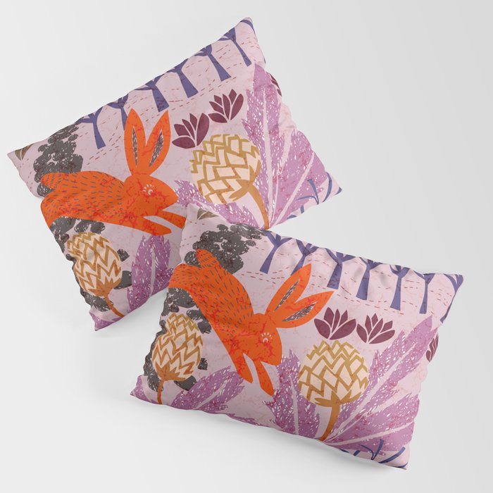 Artichoke thief at sunrise Pillow Sham Gallery Image 3