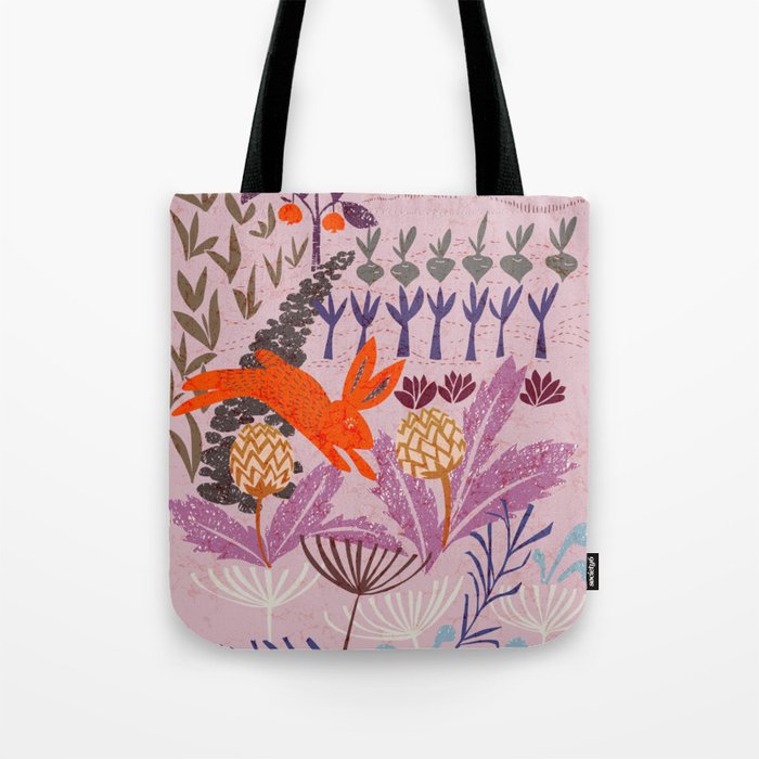 Artichoke thief at sunrise Tote Bag Gallery Image 1