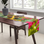Living in the Sunshine. Always. | Summer Exotic Travel Architecture | Italy Sicily Boho Buildings Table Runner Gallery Image 2