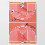 Street Basketball Playground  Cutting Board Gallery Image 1