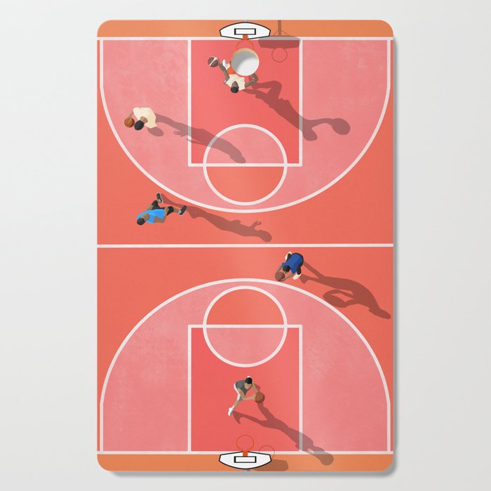 Street Basketball Playground  Cutting Board Gallery Image 1