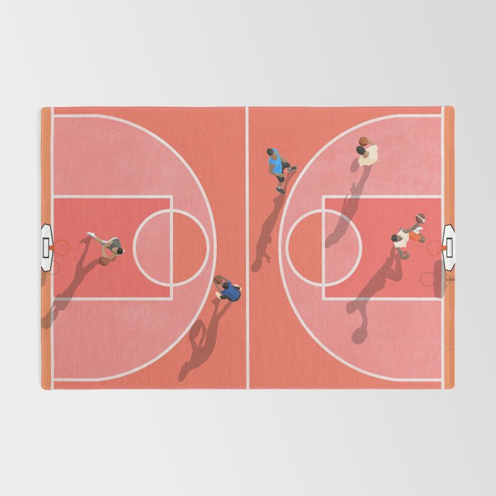 Street Basketball Playground  Rug Gallery Image 2