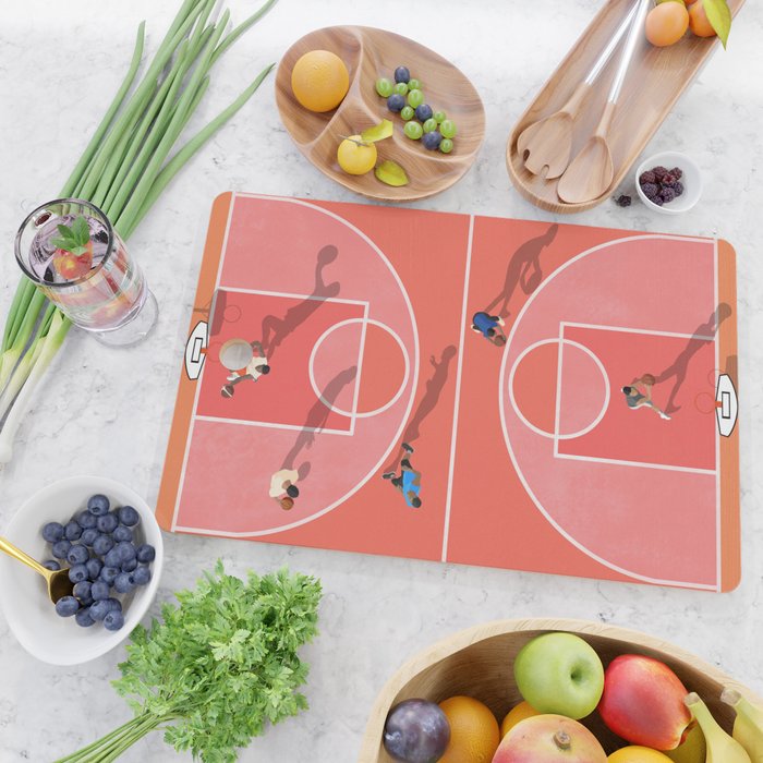 Street Basketball Playground  Cutting Board Gallery Image 2
