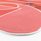 Street Basketball Playground  Bath Mat Gallery Image 3