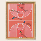 Street Basketball Playground  Serving Tray Gallery Image 1