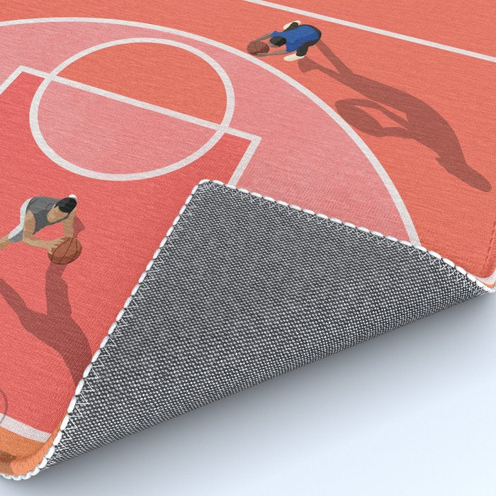 Street Basketball Playground  Rug Gallery Image 4