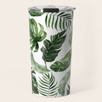 Tropical Leaf Travel Mug Gallery Image 1