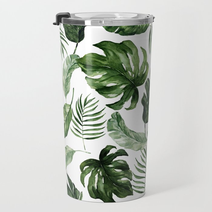 Tropical Leaf Travel Mug Gallery Image 3