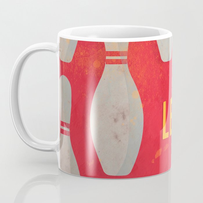 The Big Lebowski - Movie Poster, Coen brothers film, Jeff Bridges, John Turturro, bowling Coffee Mug Gallery Image 3