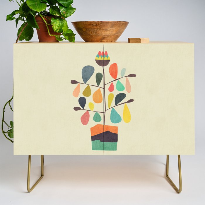 Potted Plant 4 Credenza Gallery Image 1