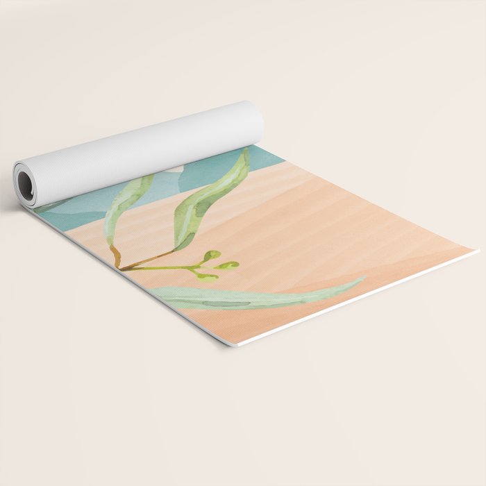 Setting Sun over the Sea 1 Yoga Mat Gallery Image 2