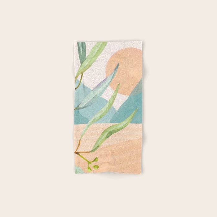 Setting Sun over the Sea 1 Bath Towel Gallery Image 1
