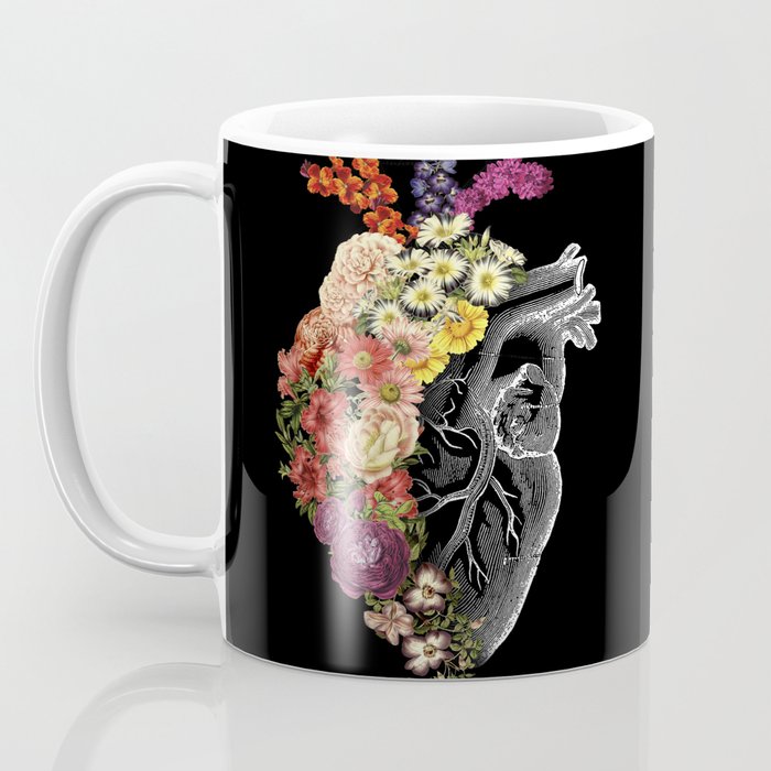 Flower Heart Spring Coffee Mug Gallery Image 3
