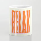 Relax: Wavy Edition Coffee Mug Gallery Image 4