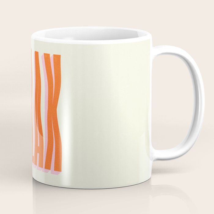 Relax: Wavy Edition Coffee Mug Gallery Image 1