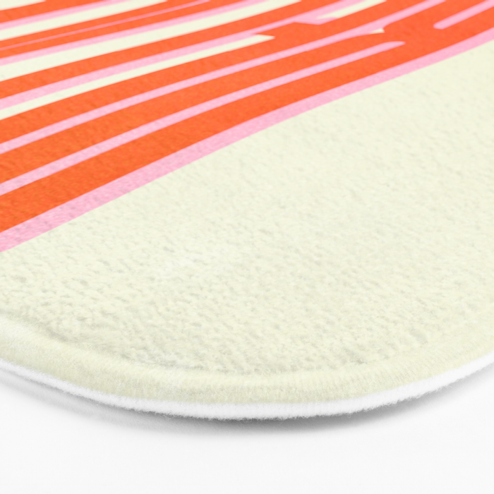 Relax: Wavy Edition Bath Mat Gallery Image 3