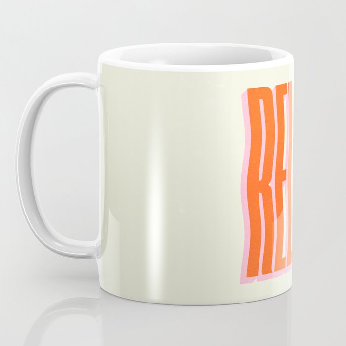 Relax: Wavy Edition Coffee Mug Gallery Image 3
