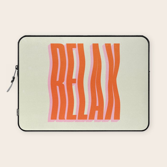 Relax: Wavy Edition Laptop Sleeve Gallery Image 1