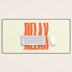 Relax: Wavy Edition Desk Mat Gallery Image 1
