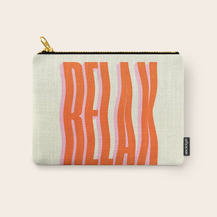 Relax: Wavy Edition Carry All Pouch Gallery Image 1