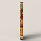 Floral and Tartan Pattern iPhone Case Gallery Image 2