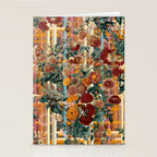 Floral and Tartan Pattern Stationery Card Gallery Image 2