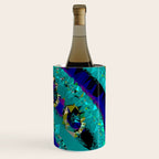 Glittery Low Poly Abstract Geometric Art Wine Chiller Gallery Image 3