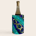 Glittery Low Poly Abstract Geometric Art Wine Chiller Gallery Image 2