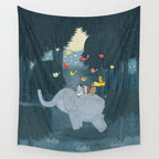 little friends Wall Tapestry Gallery Image 4