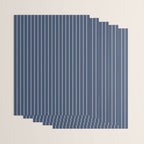 Minimal Arch XIV Navy Blue Modern Geometric Lines Wrapping Paper Gallery Image 3