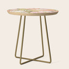 Boho Blooms | Pastel Fall Colors Side Table Gallery Image 1