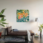 Lemons | Watercolor Modern Boho Botanical Painting | Pastel Summer Jungle Garden Juicy Fresh Wood Wall Art Gallery Image 2