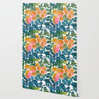 Lemons | Watercolor Modern Boho Botanical Painting | Pastel Summer Jungle Garden Juicy Fresh Wallpaper Gallery Image 2