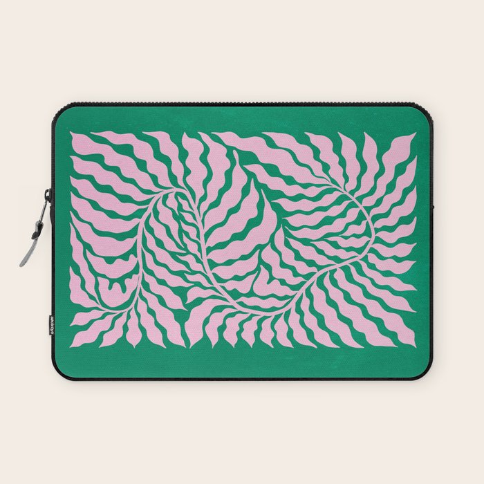 Sage & Chantilly Fern: Ferns 01 Laptop Sleeve Gallery Image 1