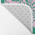 Sage & Chantilly Fern: Ferns 01 Bath Mat Gallery Image 2