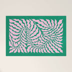 Sage & Chantilly Fern: Ferns 01 Welcome Mat Gallery Image 1